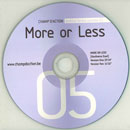 cd cover More or less